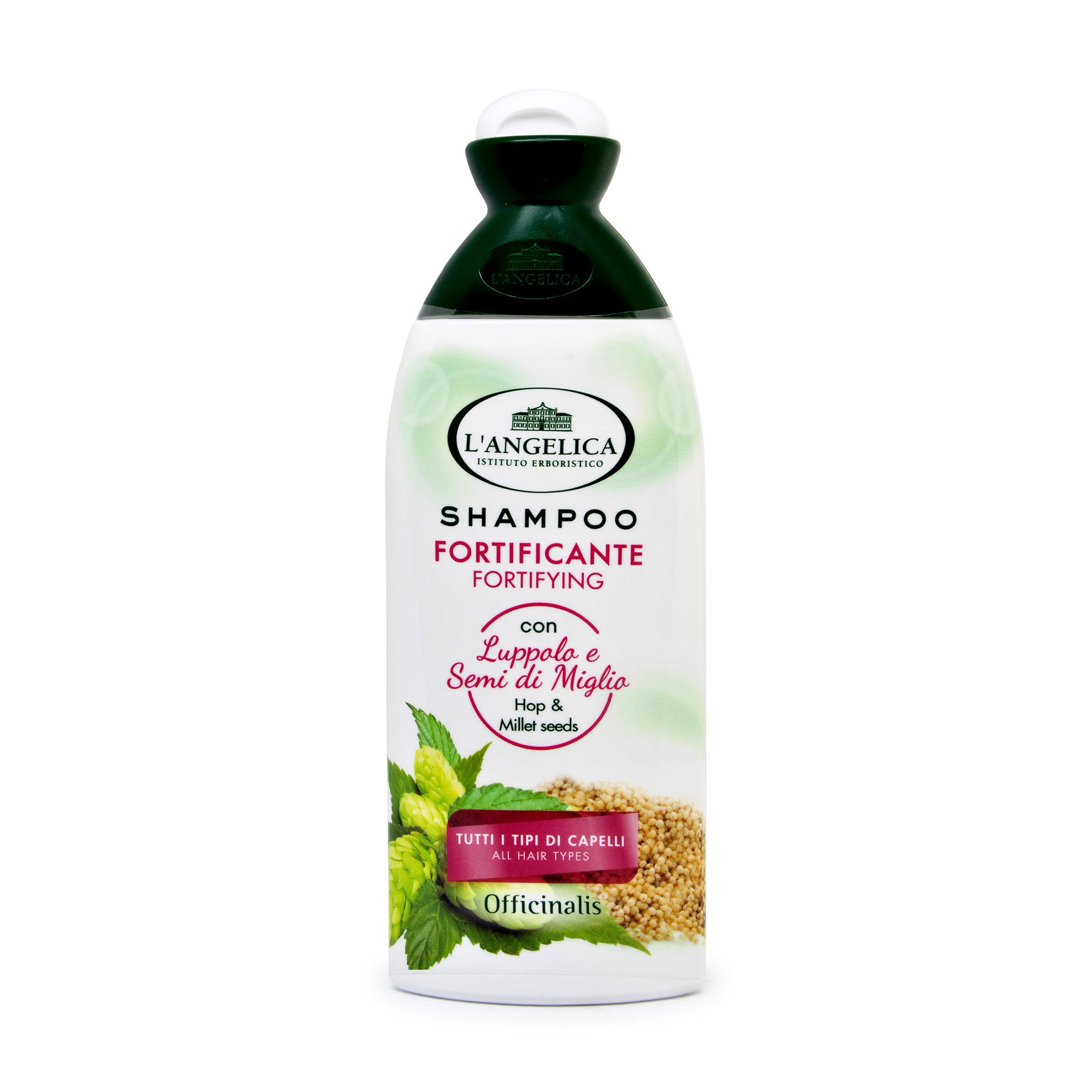 Зміцнювальний шампунь L'Angelica Officinalis Shampoo Fortyfing for All Types of Hair для всіх типів волосся, 250 мл
